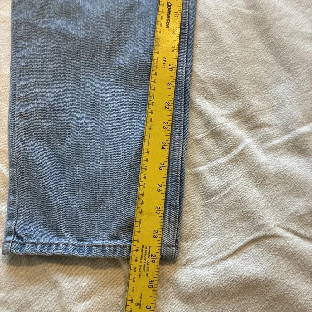 VTG‎ Levi's Mens Jeans 560 36 x 30* Comfort Fit Light Blue Tapered Leg Y2K